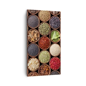 Quadro su tela - Stampe su Tela - Tutti i gusti del mondo - 45x80 cm