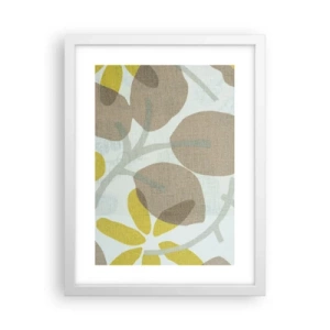 Poster in cornice bianca - Composizione sotto al sole - 30x40 cm
