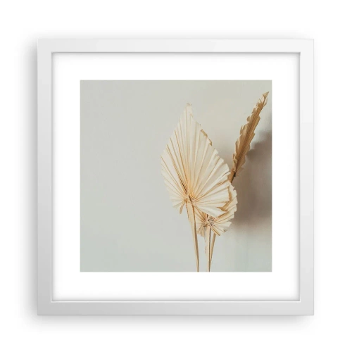 Poster in cornice bianca - Quando serve il sollievo - 30x30 cm