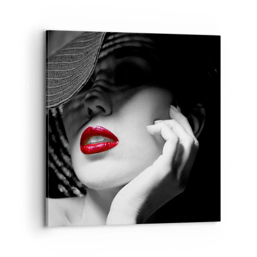 Quadro su tela - Stampe su Tela - Studio in scarlatto - 70x70 cm