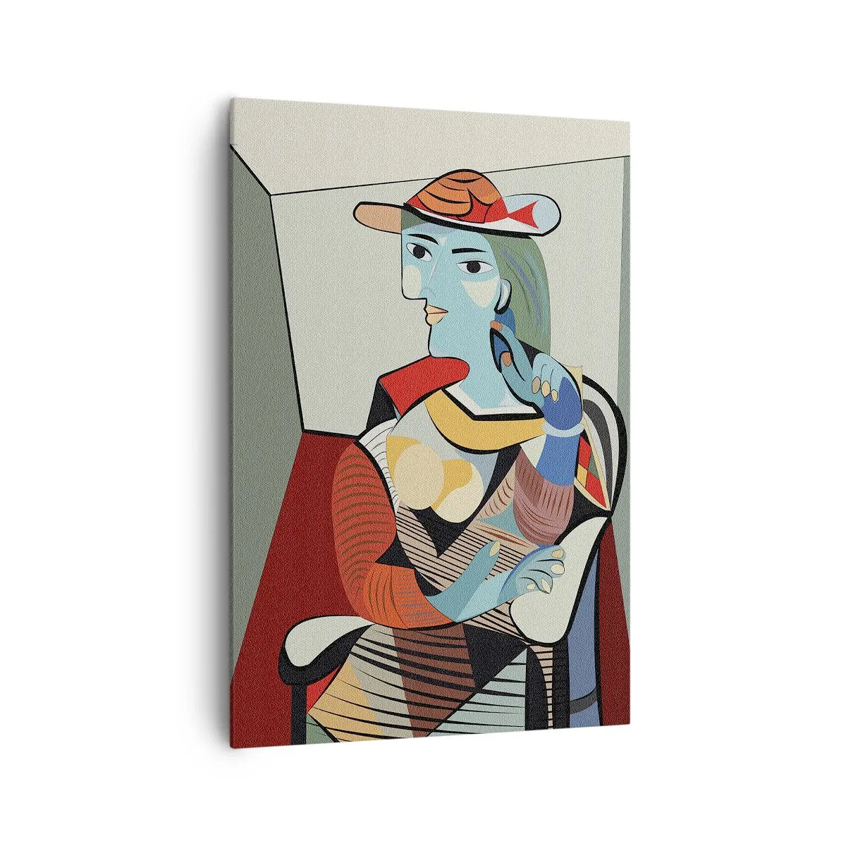 Quadro su tela - Stampe su Tela - Con gli occhi di Picasso - 70x100 cm