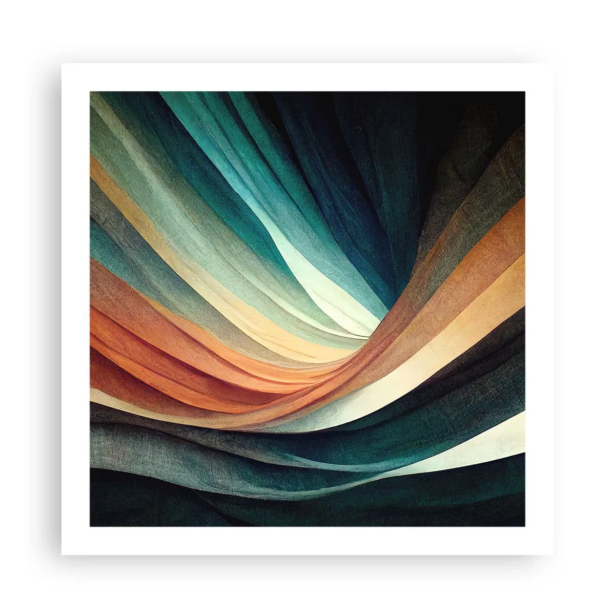 Poster - Intessuto di colore - 60x60 cm