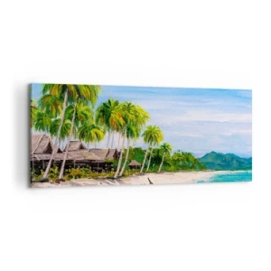 Quadro su tela - Stampe su Tela - Sogno esotico - 100x40 cm