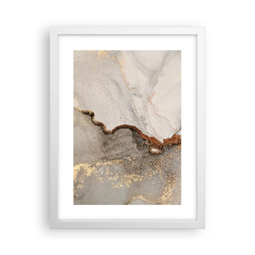 Poster in cornice bianca - Ai confini del colore - 30x40 cm