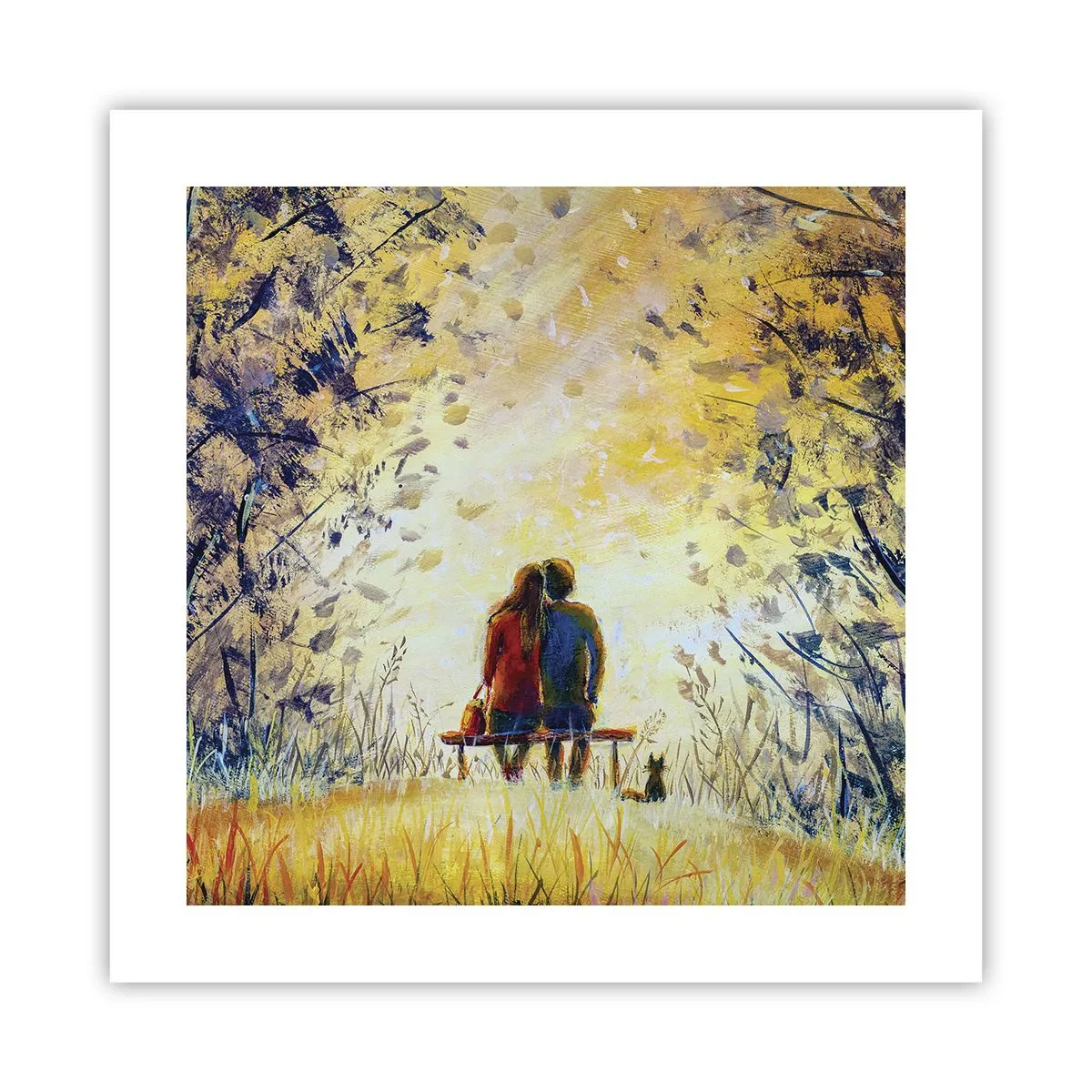 Poster - Attimo magico - 40x40 cm