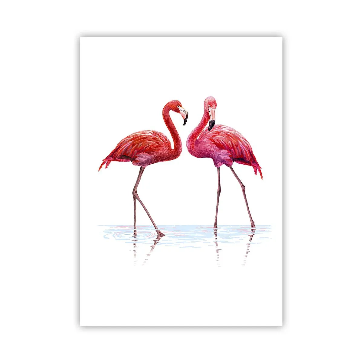 Poster - Appuntamento in rosa - 70x100 cm