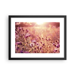 Poster in cornice nera - Prima della fine dell'estate - 40x30 cm