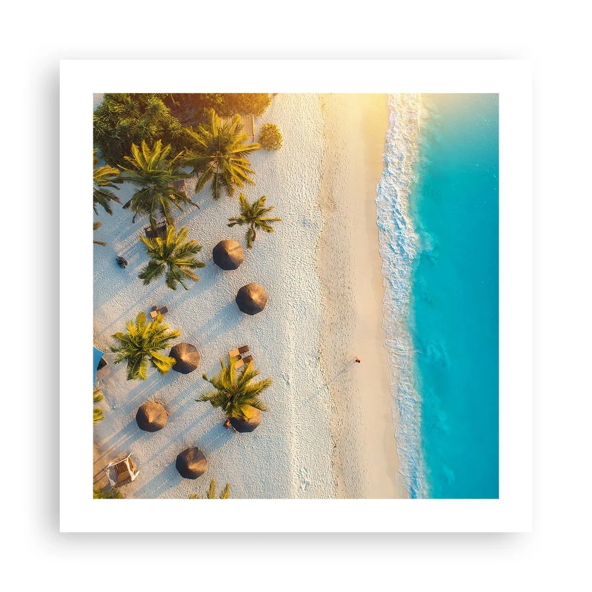 Poster - Benvenuti in paradiso - 50x50 cm