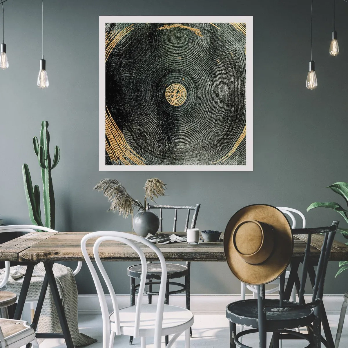Poster - Cambiamento e persistenza - 60x60 cm