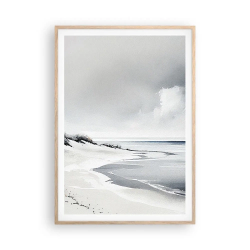 Poster in cornice rovere chiaro - Insieme da sempre - 70x100 cm