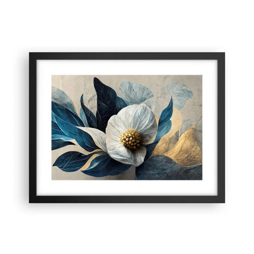 Poster in cornice nera - Ha un cuore d'oro - 40x30 cm