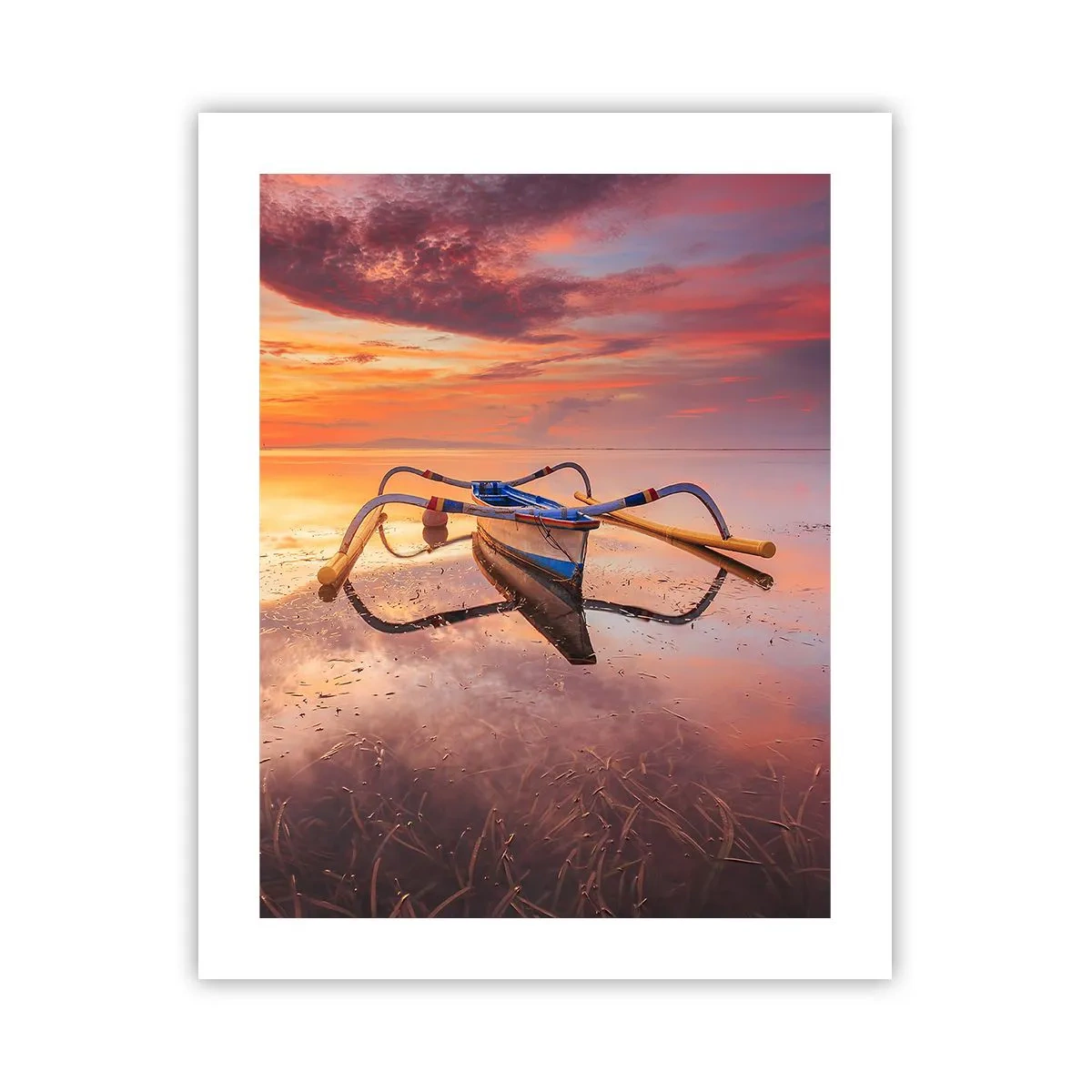 Poster - La pace della sera tropicale - 40x50 cm