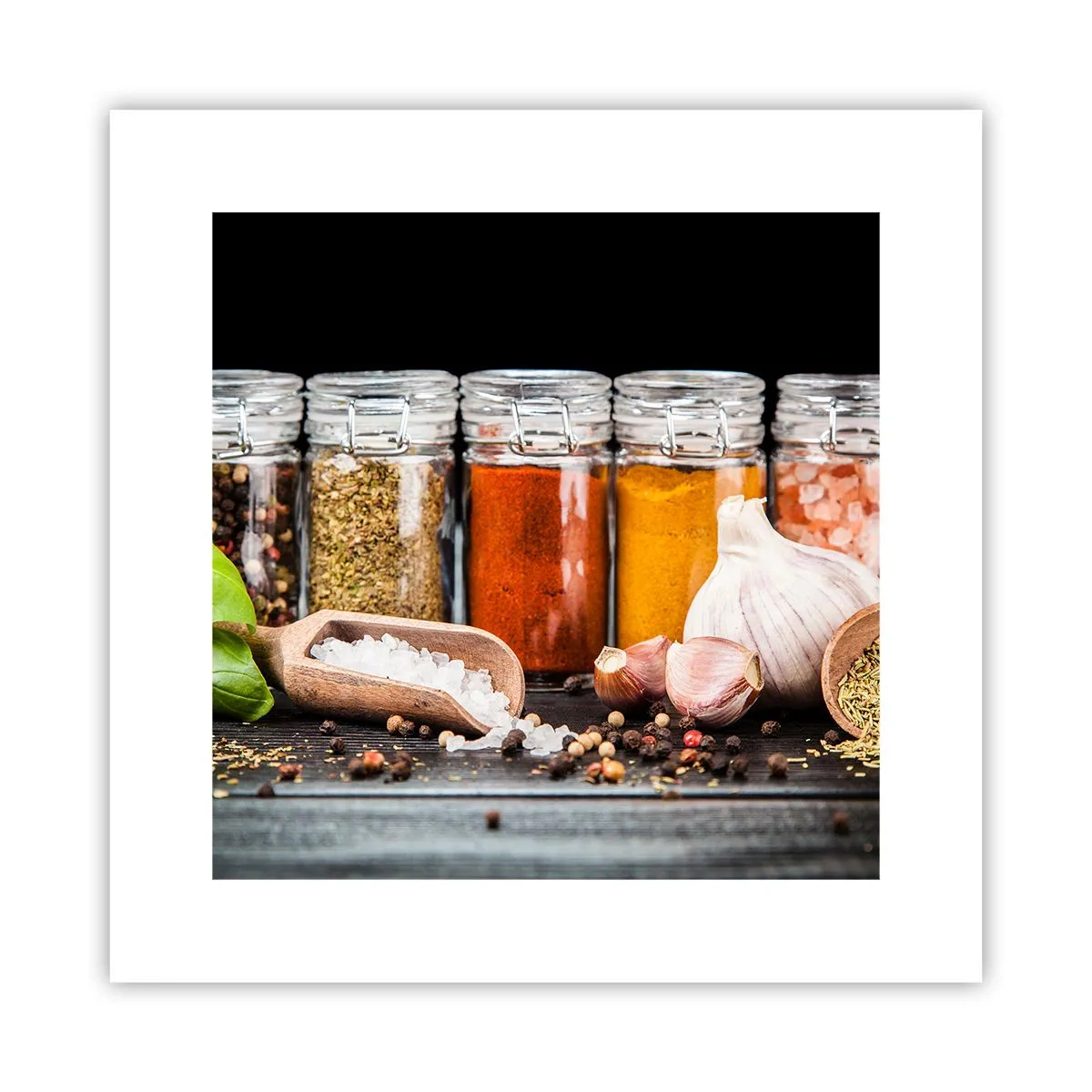 Poster - Perché la vita abbia sapore - 30x30 cm