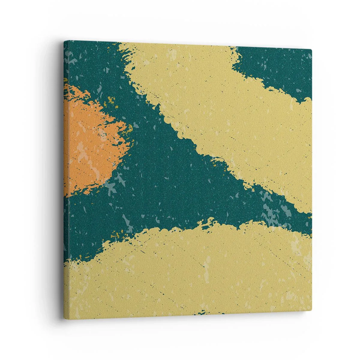 Quadro su tela - Stampe su Tela - Astrazione: movimento lento - 30x30 cm