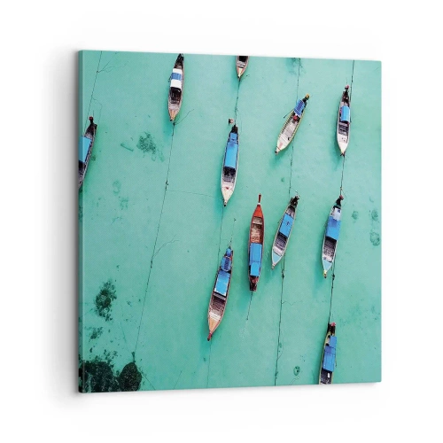 Quadro su tela - Stampe su Tela - In gioiosa attesa - 60x60 cm