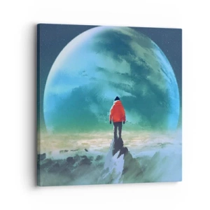 Quadro su tela - Stampe su Tela - Scopritore di una nuova terra - 30x30 cm
