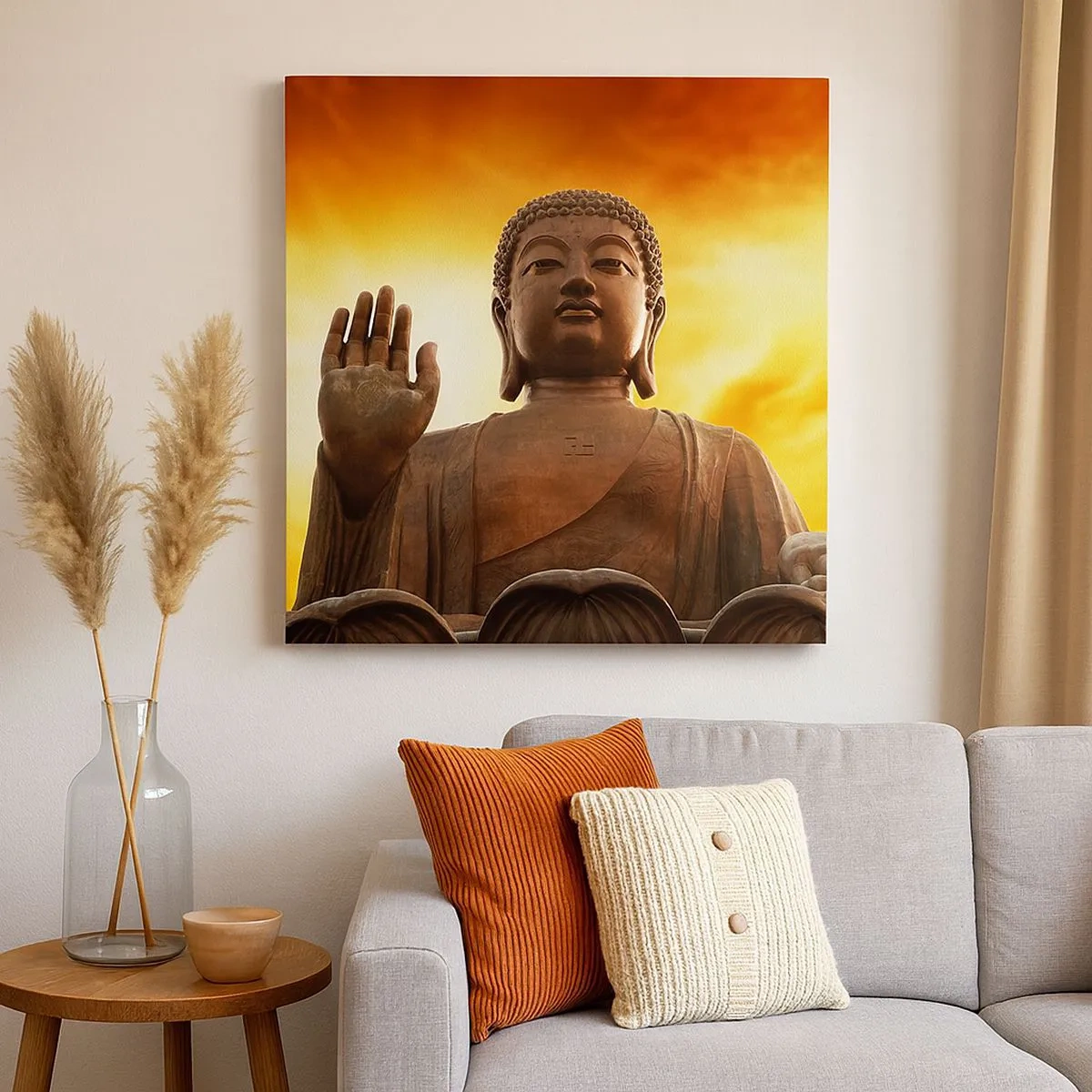 Quadro su tela - Stampe su Tela - La pace del mondo - 30x30 cm