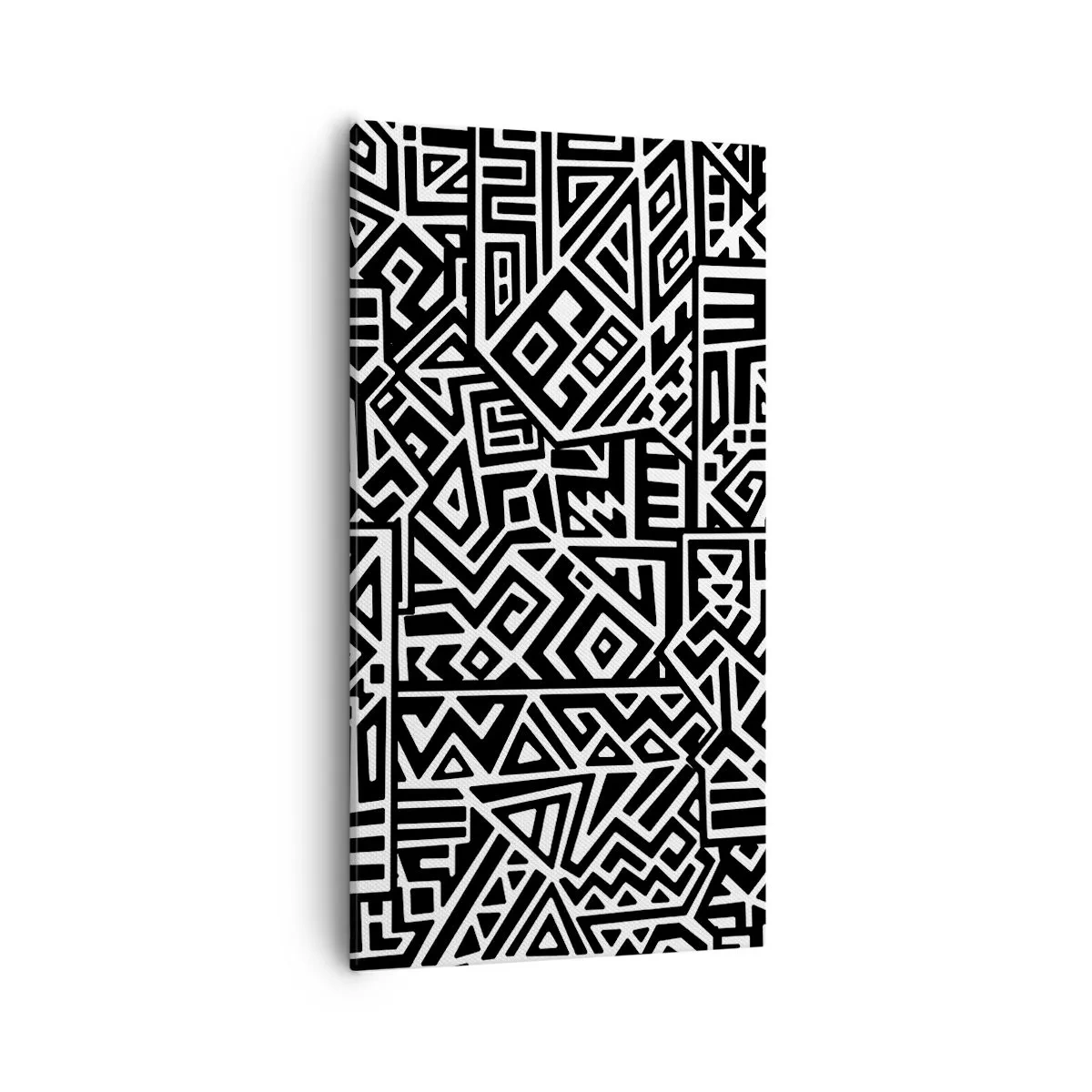 Quadro su tela - Stampe su Tela - Composizione precolombiana - 55x100 cm