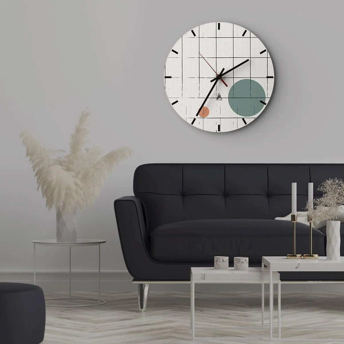 Orologio da parete - Orologio in Vetro - Prigionieri. Noi o loro? - 30x30 cm