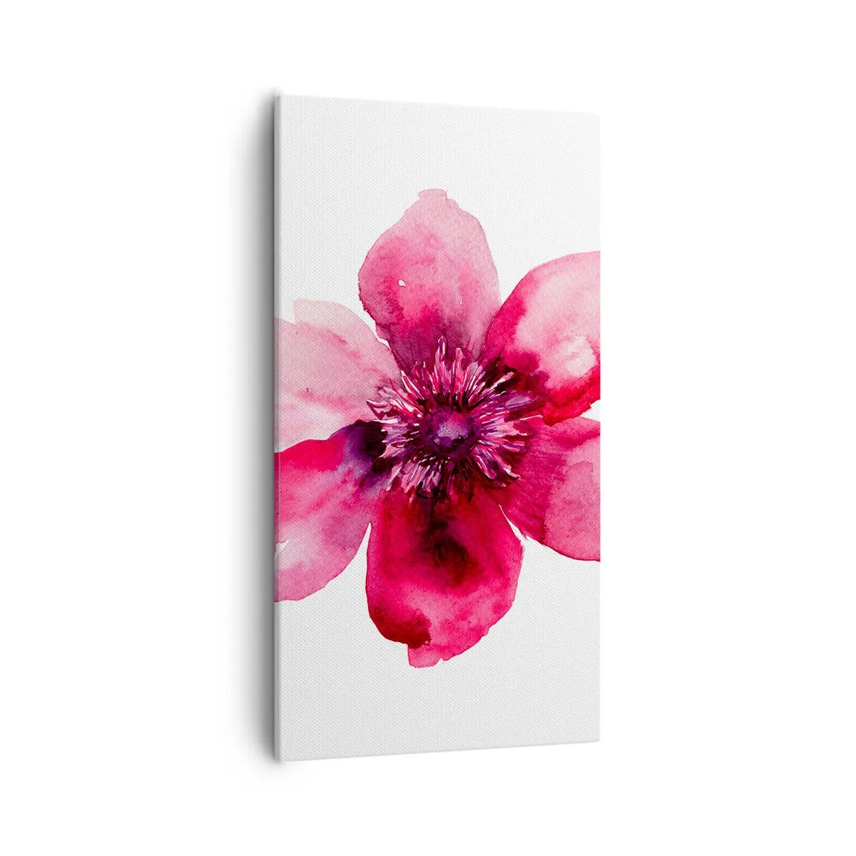 Quadro su tela - Stampe su Tela - Bacio profumato al carminio - 55x100 cm