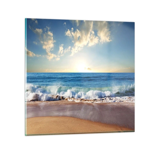 Quadro su vetro - Insieme movimento e immobilità - 60x60 cm