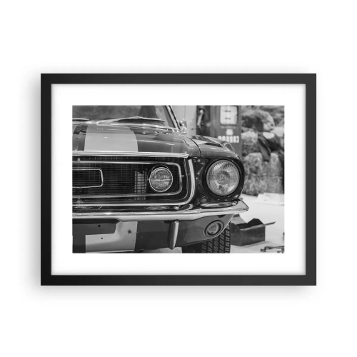 Poster in cornice nera - A rotta di collo - 40x30 cm