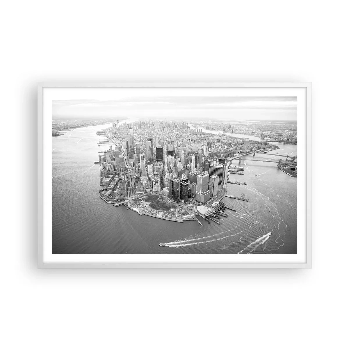 Poster in cornice bianca - Come non amarla? - 91x61 cm