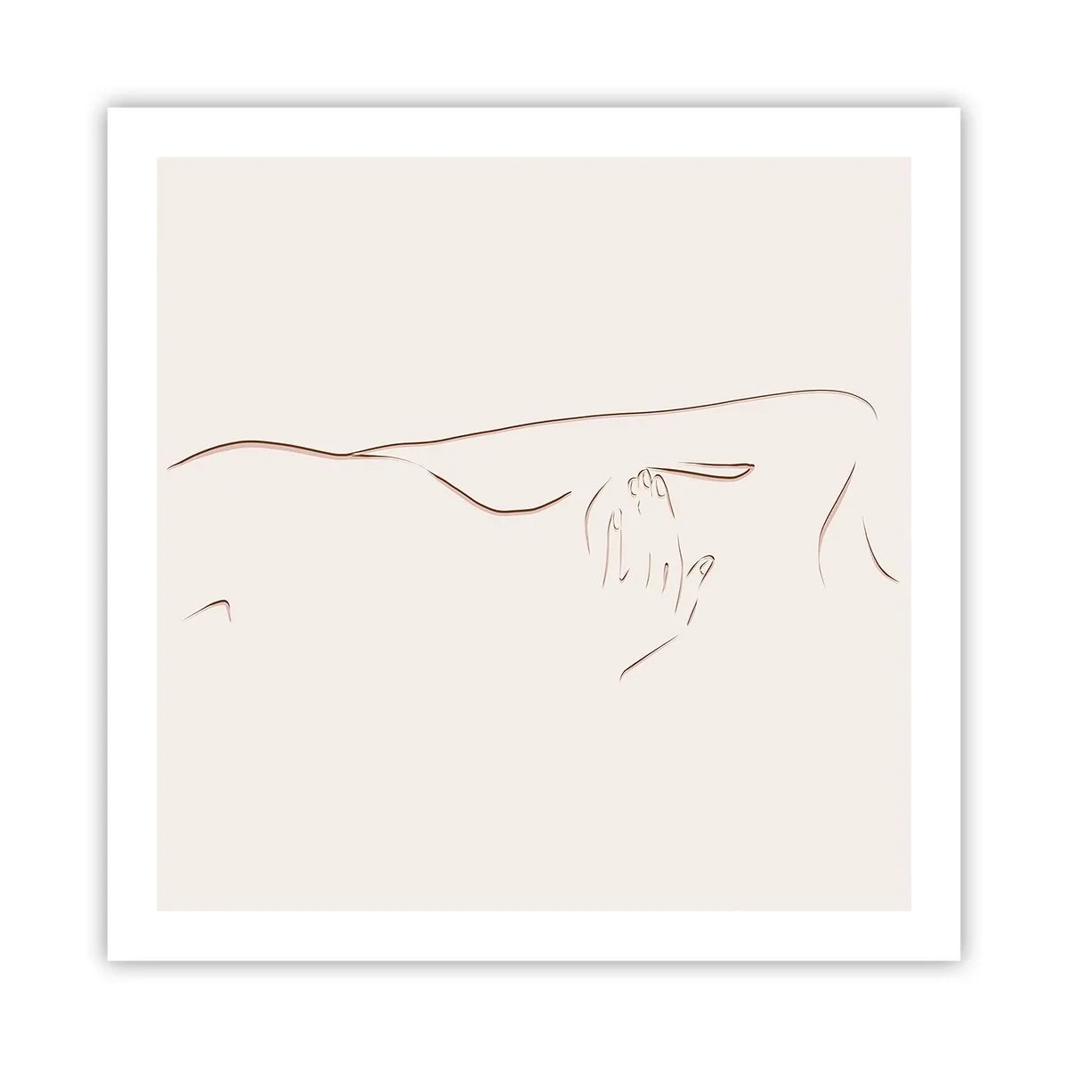 Poster - La forma del desiderio - 60x60 cm