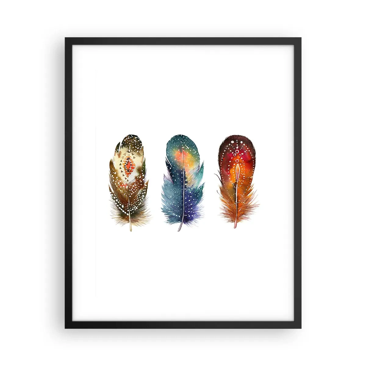 Poster in cornice nera - Cerimonie, riti, misteri - 40x50 cm