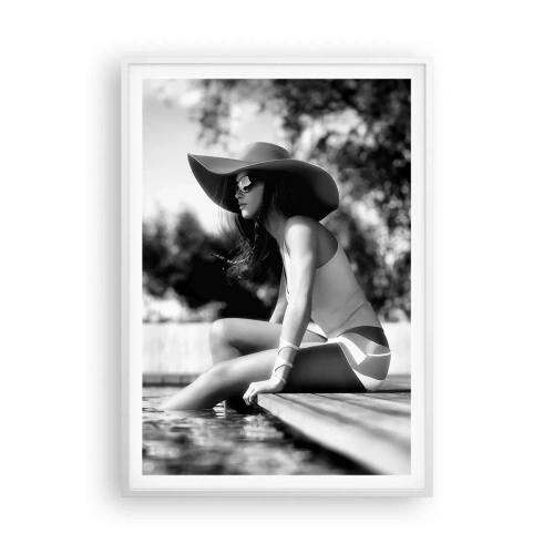 Poster in cornice bianca - Sogno estivo - 70x100 cm