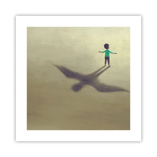 Poster - Eroe del futuro - 40x40 cm