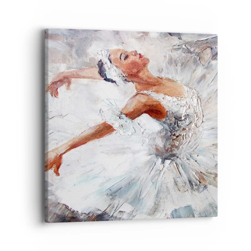 Quadro su tela - Stampe su Tela - Delicata e leggera come il tulle - 40x40 cm