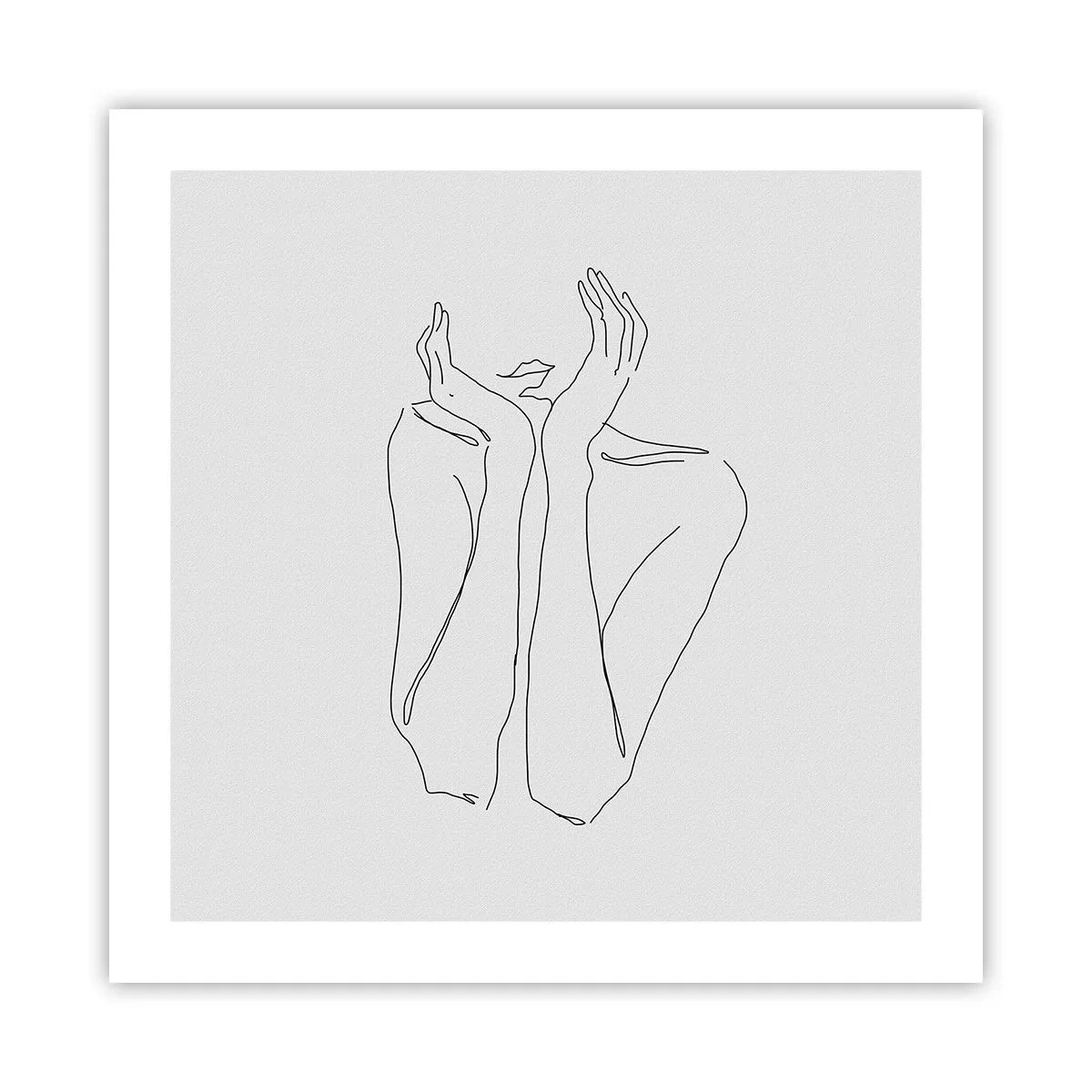 Poster - Quello che sognano le ragazze - 50x50 cm