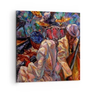 Quadro su tela - Stampe su Tela - In un unico ritmo - 60x60 cm