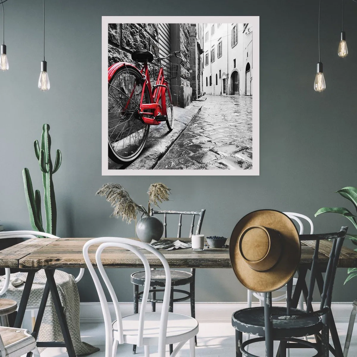 Poster - La vera bellezza non invecchia - 50x50 cm