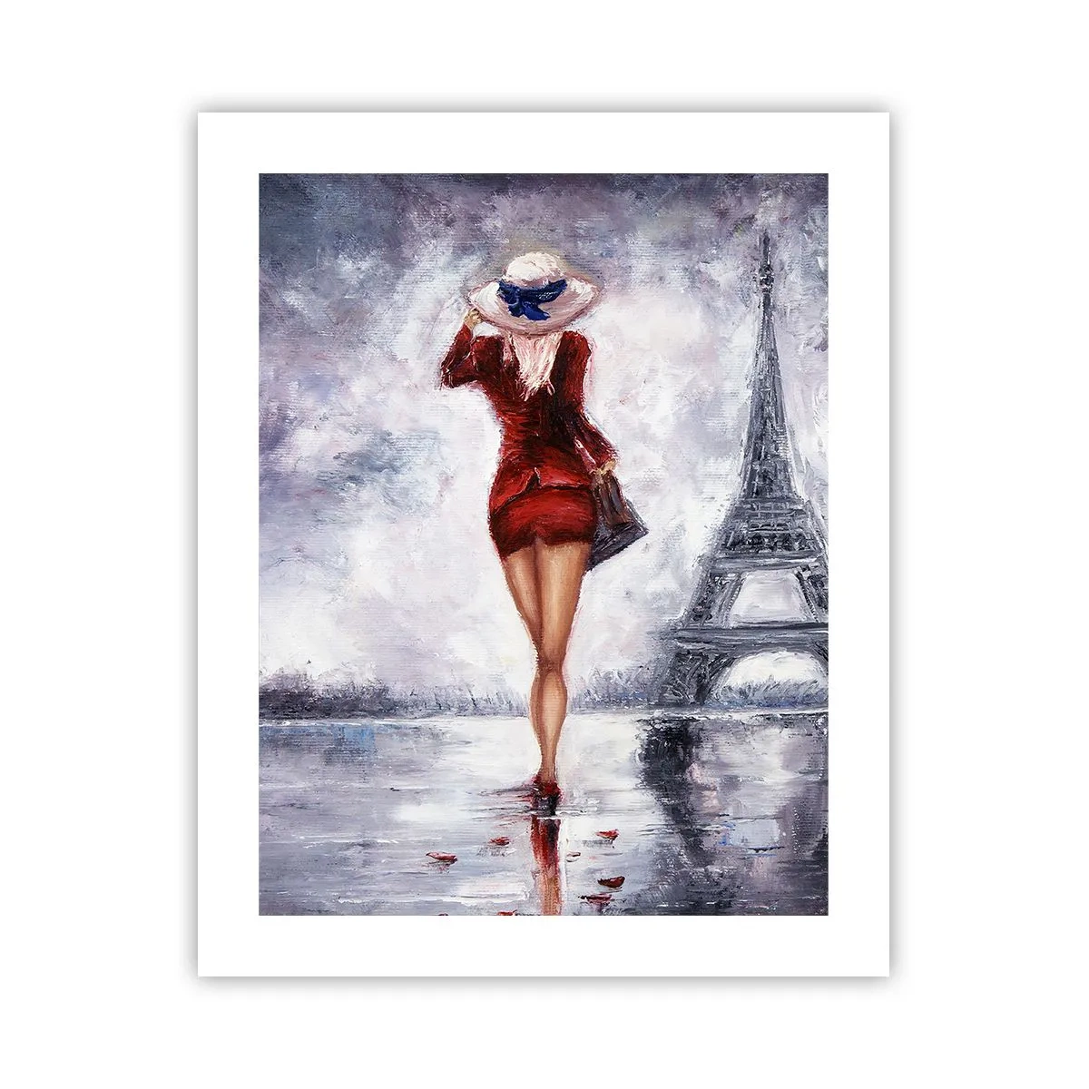Poster - Simboli di Parigi - 40x50 cm