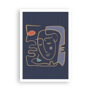 Poster - Pensierosa - 70x100 cm