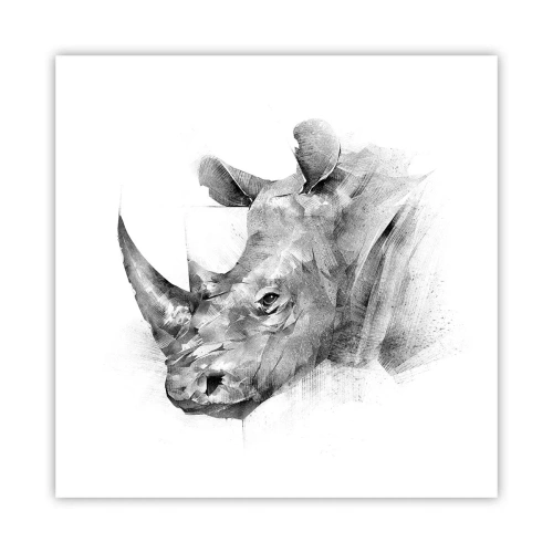 Poster - Ritratto africano - 60x60 cm