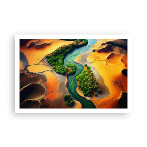 Poster - Il fiume della vita - 91x61 cm