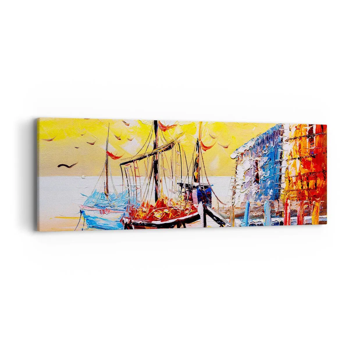 Quadro su tela - Stampe su Tela - Ritorno felice - 90x30 cm