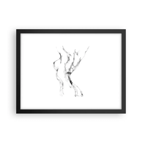 Poster in cornice nera - Bella e forte - 40x30 cm