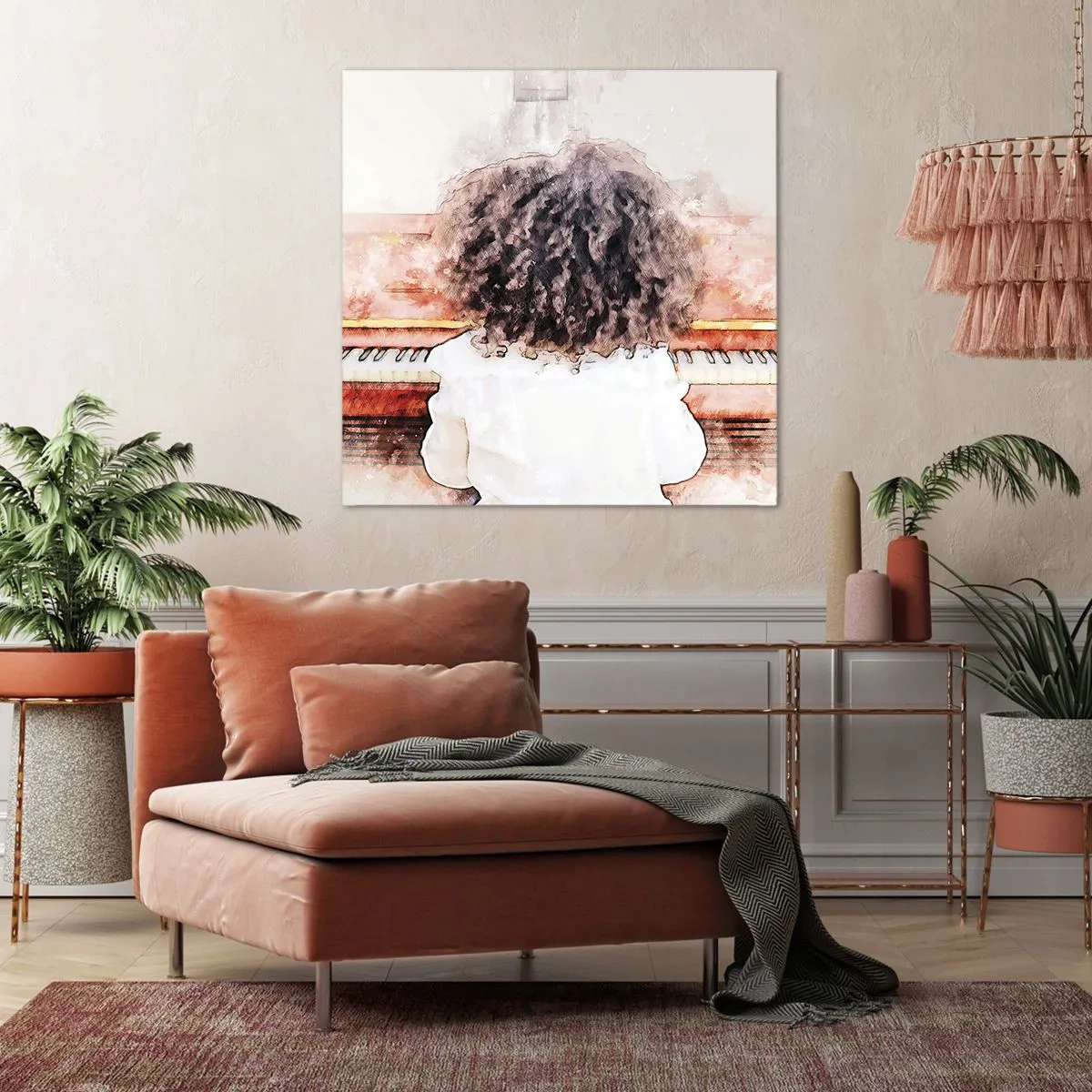 Quadro su tela - Stampe su Tela - Nel nuovo mondo - 60x60 cm