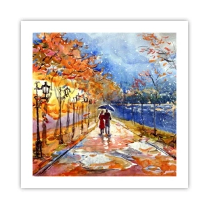 Poster - Insieme fino ai confini del tempo - 50x50 cm