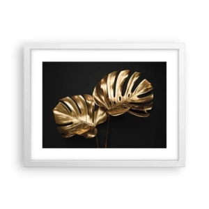 Poster in cornice bianca - I tesori della natura - 40x30 cm