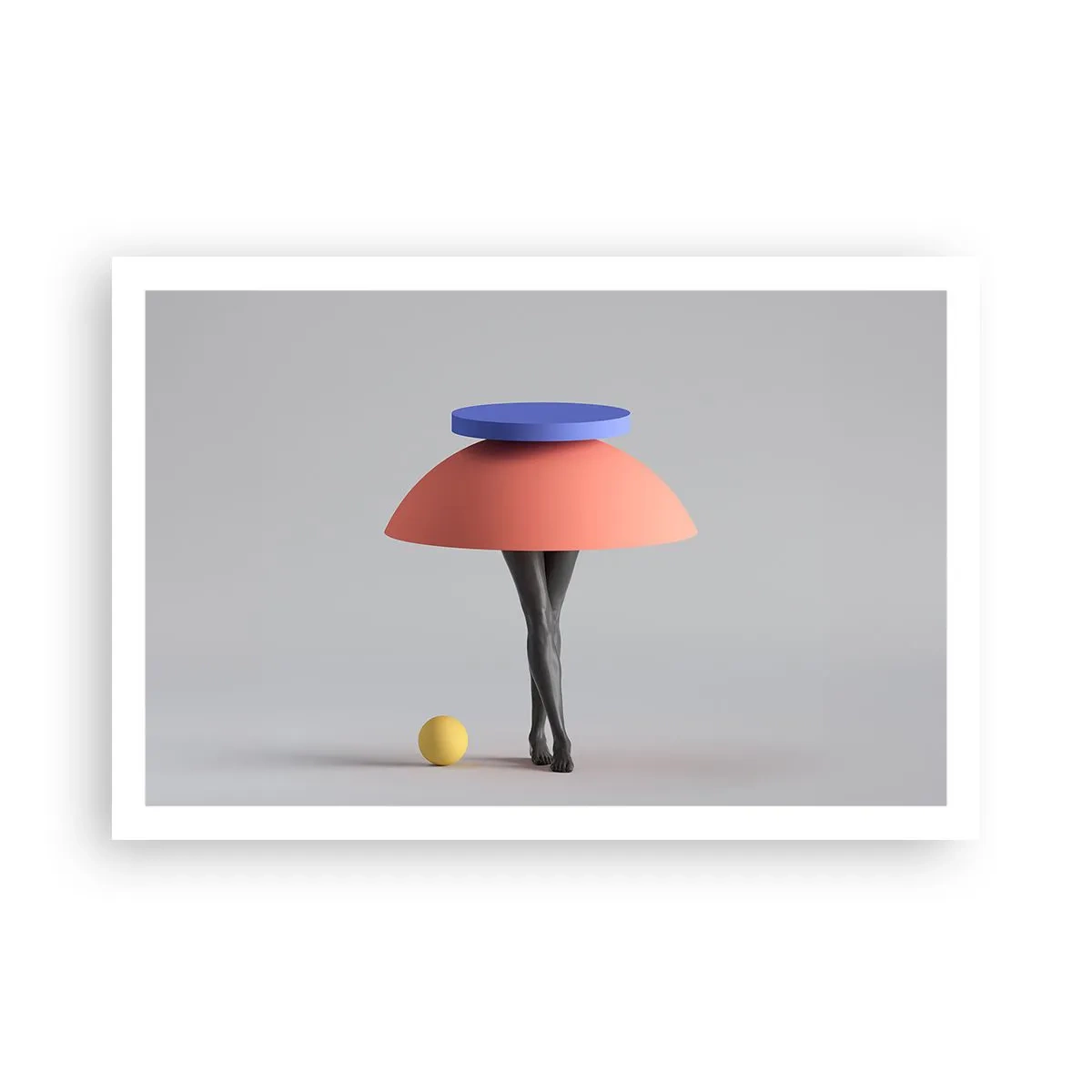 Poster - Composizione surrealista - 91x61 cm