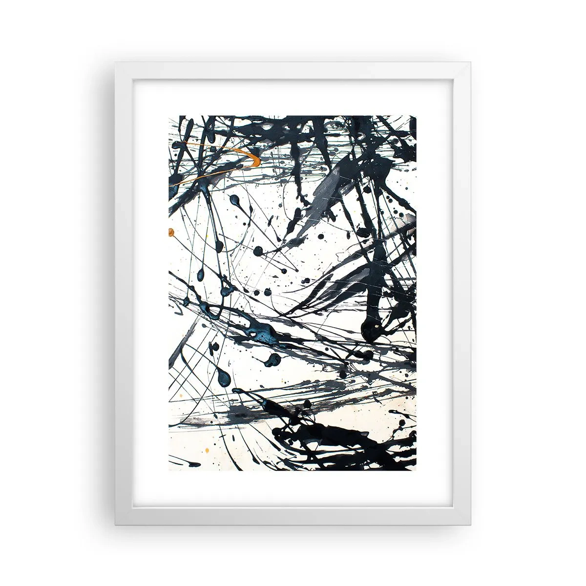 Poster in cornice bianca - Ha senso o non ha senso? - 30x40 cm