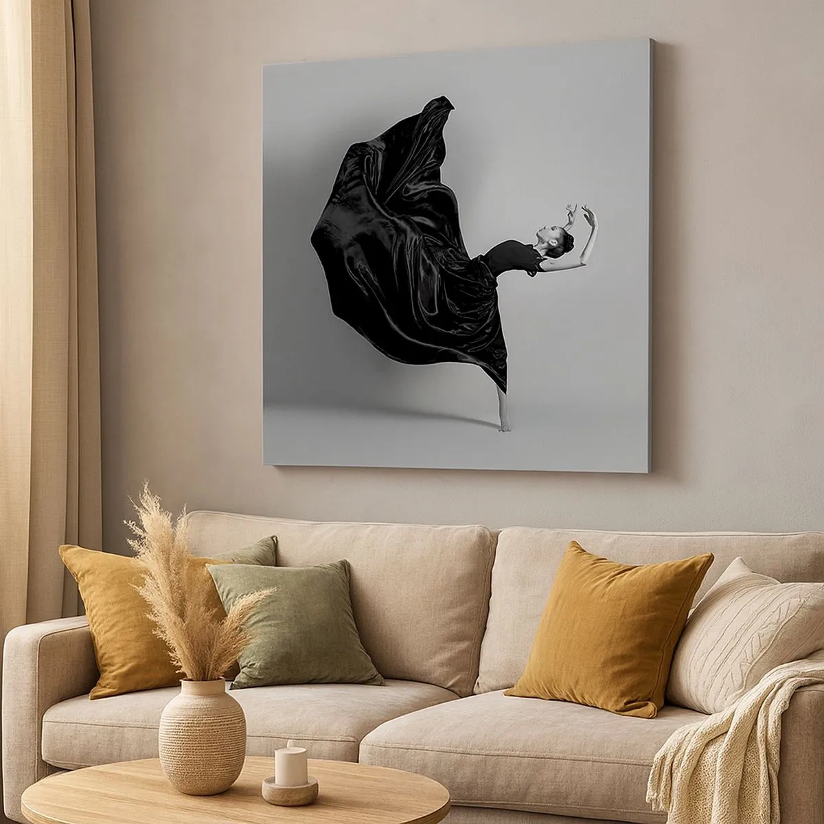 Quadro su tela - Stampe su Tela - Musica alata - 30x30 cm