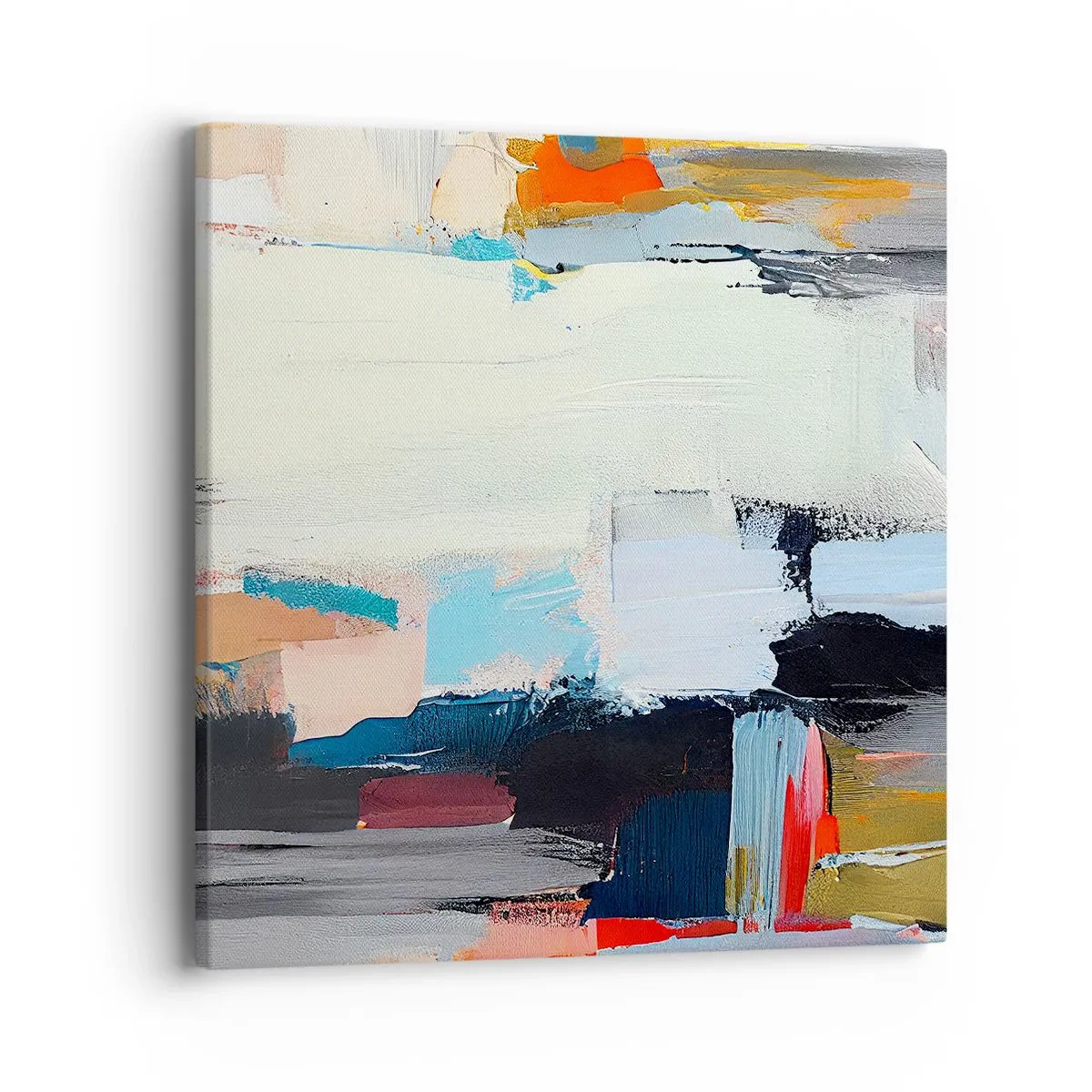 Quadro su tela - Stampe su Tela - C'è una logica? - 40x40 cm