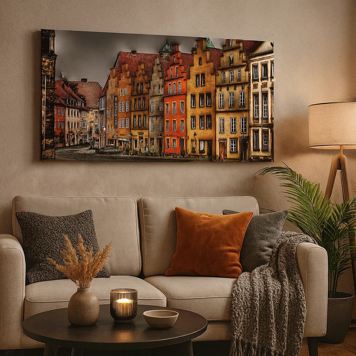 Quadro su tela - Stampe su Tela - Manca solo la carrozza magica - 30x30 cm