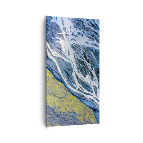 Quadro su tela - Stampe su Tela - Le pitture rupestri della natura - 65x120 cm